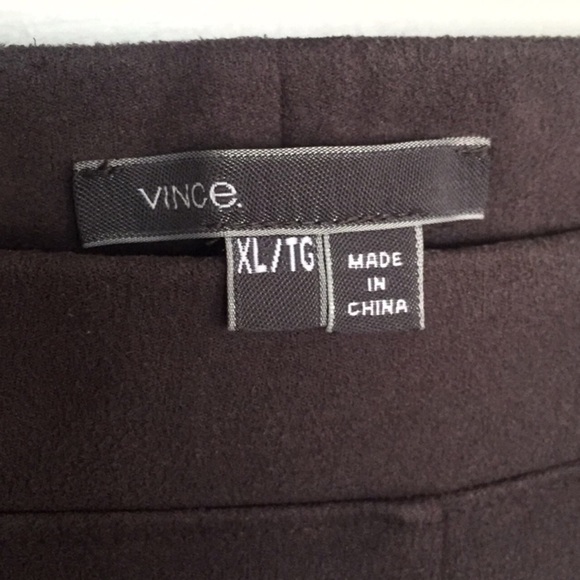 Vince Faux Suede Leggings - Picture 6 of 7